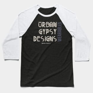 Urban Gypsy Designs Wearables Logo Baseball T-Shirt